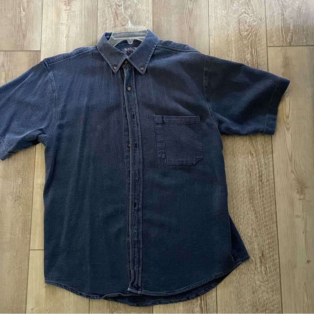 The Territory Ahead Men’s Short-Sleeve Button-Down Shirt in Navy
